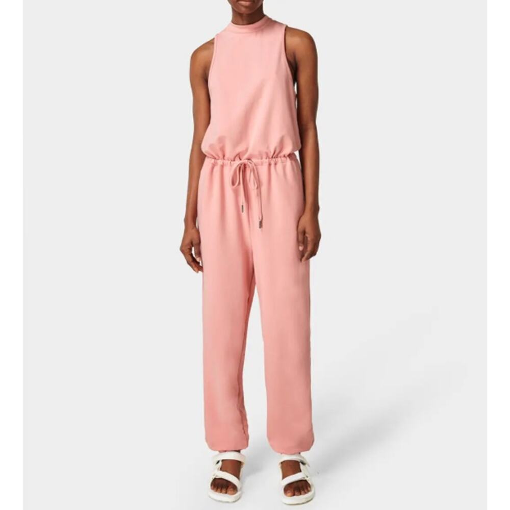 Sweaty Betty Kaya‎ Jogger Jumpsuit in Bloom Pink Size Small
